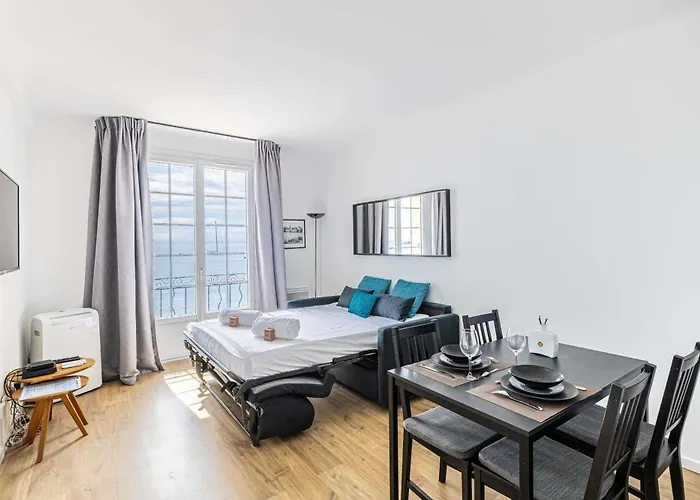 Modern And Charming With Sea View - Centre Lejlighed Antibes